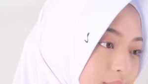 (ORI) HIJAB JILBAB BERGO HAMIDAH SIZE M II HIJAB SPORT II kerudung olah raga II bergo instan.