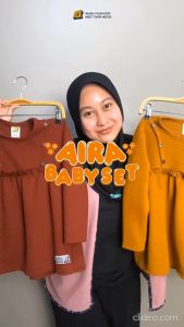 Hooflakids & Aira Baby: Setelan Anak Perempuan Usia 1 Sampai 5 Tahun