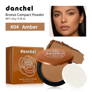 ibcccndc | Woman Makeup 6-Colors Matte Bronze Powder Velvety Smooth Natural Setting Powder Makeup Buildable Coverage Long-Lasting Wear Cosm