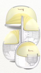 Kireina Lemon Double Wearable Breast Pump/Tubeless/Wireless/Handsfree