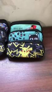 Hot Sale Pencil Case Large Capacity Pencil Case Primary and Secondary School Students Stationery Case Cartoon Animation Double Layer Pencil Case