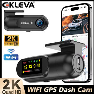 EKLEVA Dash Cam WiFi 2.5KCar Camera with APPDashcams with WDR Night Vision 24H Parking mode Loop Recording G-Sensor