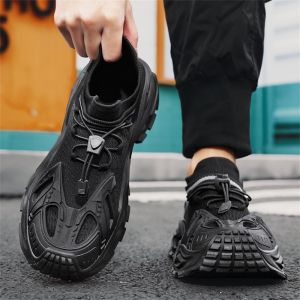 New Breathable Thick-Soled Men Slip-On Casual Dad Shoes