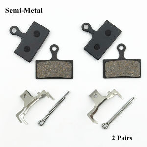 Semi-Metal & Resin 2/4/12Pairs Disc Brake Pads for Mountain Bike for Shimano G01S G03S XTR M9000 XT M8000 SLX M7000 Deore M6000
