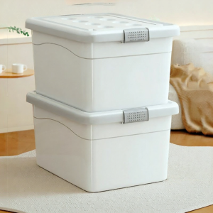 Hộp Đựng Kích Thước Lớn Bằng Nhựa Durable Có Bánh Xe