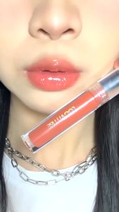 FOCALLURE FA-L09 Watery Glow Lip Gloss Plumpy Tinted Shimmer Glitter Long-Lasting Moisture Lipstick