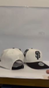 Topi Baseball Distro SF Premium White Black Kombinasi Terbaru 2024 Hat Pria Dewasa Kekinian