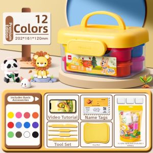 deli | Non-toxic Childrens Modeling Clay 24 Colors
