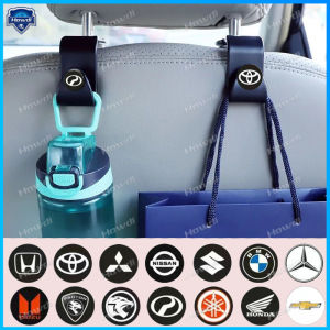 1pc Multifunction Car Headrest Hook Back Seat Hook with car logo