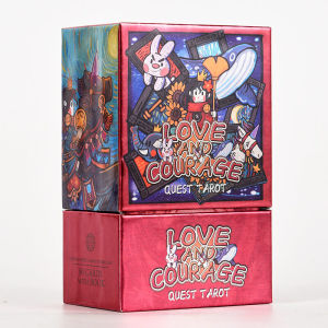 Love And Courages Fantasy Journey Tarot Cards Little Princess Weit Weit Tabletop Game Collectible Cards for 1-10 Players