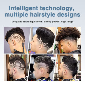 Mens Hair Clipper Haircut Set T-shaped Hair Clipper Cordless Hair Clipper Set With LED Display For Mens Gifts