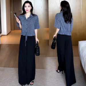 YOUFAN | Elegant Chiffon Loose Fit Korean Style Petite Blouse