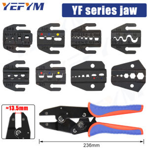 1pcs Crimping Pliers Jaw YF Pliers 9 Inches For Spring Insert Pre-Insulated Waterproof Tube Type Coaxial Cable Termination