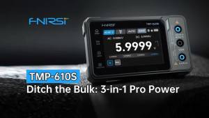 FNIRSI | FNIRSI TMP-610S 3-in-1 Oscilloscope Multimeter Signal Generator 60000 Counts 10MHz 48MSa/s APP Car Repair Tool