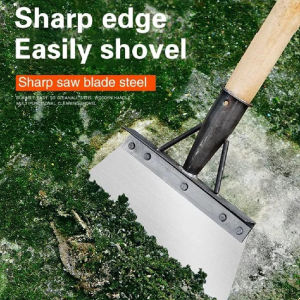 Multipurpose Flat Shovel All-Steel Cleaning Shovel Weed Remover Soil Scraper Shovel Gardening Tools