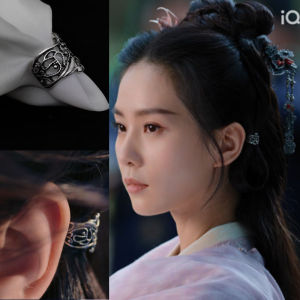 อุปกรณ์ตกแต่งผมสไตล์โบราณแบบจีน Hanfu หัวเข็มขัดผมสไตล์ย้อนยุค ดอกไม้ทองคำ ดอกไม้เงิน คลิปผมแบบลำลองสำหรับผู้หญิง