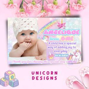 CUSTOMIZED UNICORN REF MAGNET DESIGNS (30PCS 40PCS 50PCS)