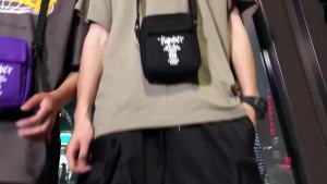 Small Street Hip Hop Shoulder Bag Slung Mobile Phone Bag For Teenagers Japanese Magazine Classic Bag