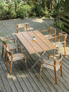 MEIQI | Outdoor Wicker Dining Set