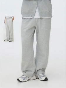 spao | Solid Color Loose Fashion Mens Casual Pants