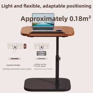 Adjustable Portable Side Table for Children Rotatable