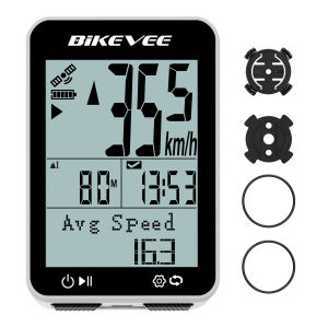 Outdoor Fitness Sports Cycling Computer Speedometer Odometer  USB-C Rechargeable Wireless GPS Bicycle Computer Bike Accessories