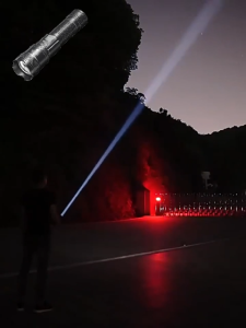 [10000m long shot] flashlight rechargeable P50 LCD display 50000mAh powerful torchlight torch light super bright torchlight ultra bright flashlight waterproof