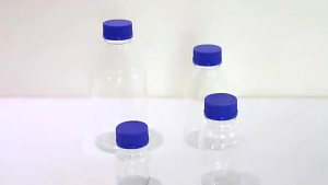 Botol Laboratorium 100ml / Botol Laboratory /Botol Sampel Lab Botol Reagen Botol With Blue Cap Sampel