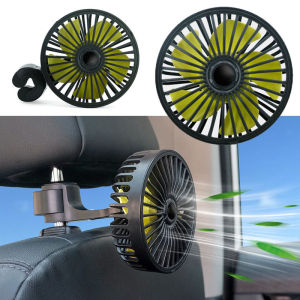 Perodua Car Back Rear Seat Fan 3 Speed USB Car Strong Wind Air Cooling Fan For Perodua Viva Alza Aruz Myvi Axia Ativa Bezza Kembara Kancil Accessories