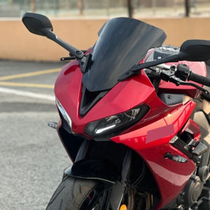 Motorcycle Front Windscreen Windshield Fly Screen Shield Wind Deflector For TRIUMPH Daytona 660 2024-2025