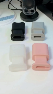 2-in-1 Protective Universal Silicone Charger Cover & Cable Winder Portable Travel Cable Organizer