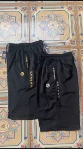 Celana Sontog 3/4 Pria Dewasa Celana Kolor Pendek Santai Olahraga Saku Resleting Bahan Lotto-Onesize