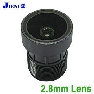 JIENUO | 2.8mm M12 Fixed Iris Surveillance Lens Compatible with Security IP Digital & Analog Cameras Supports Infrared Night Vision