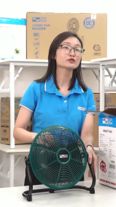 Quạt sạc tích điện chân quỳ AC ARF01D103 6W pin 2000mAh 24h hoạt động