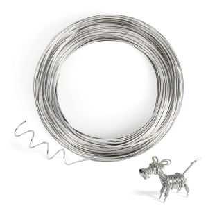 10m/Roll 0.3/0.4/0.5/0.6/0.7/0.8/1.0mm Soft Stainless Steel Bailing Snare Wire for Craft and Jewelry Making