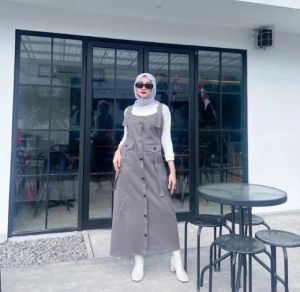 OVERAL INARA ROK CARGO KOREAN STAYLE JUMPSUIT ROK CARGO WANITA