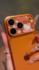 Sanrio | Cute KT Acrylic Lens Film Tempered Glass Camera Lens Protectors for IPhone 17 Pro Max 17 Pro Waterproof Lens Protective Films