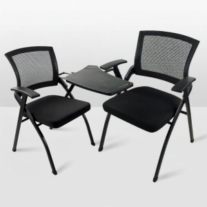 DANBIYIN | Training and Study Chair With Writing Board Foldable Wheels