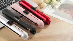 Local SellerWireless Hair Straightener Portable Mini Flat Iron Curler USB Charging