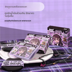 กระดาษดูดซับน้ำมันแบบกะทัดรัด 100 ชิ้นพร้อมกระจกสำหรับการแต่งหน้าระหว่างการแต่งหน้า เหมาะสำหรับทั้งชายและหญิง