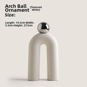 ZHONGGE | Retro Geometric Creative Ceramic Decorative Figurine
