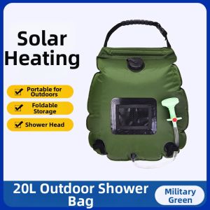 PATGEAR | Solar Heating Water Bag for Outdoor Use Foldable Large Capacity
