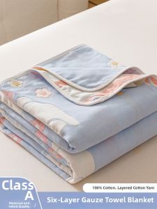 NONGNONGAI | Breathable Soft Cotton Muslin Blanket