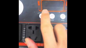 แหล่งจ่ายไฟสำรอง พกพาได้ ความจุสูง พร้อมปลั๊กไฟและแผงโซล่าเซลล์｜สำหรับใช้งานนอกสถานที่ ตั้งแคมป์ และเหตุฉุกเฉิน