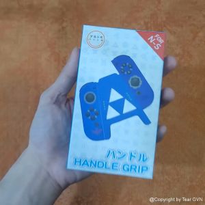 Grip sạc Akitomo ray trượt hợp kim hỗ trợ sạc trực tiếp cho Mobapad / Coirvis / Joy-con Nintendo Switch OLED / Switch 1