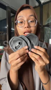 SASUMA Karet Pelindung Kait Pintu Mobil Universal Peredam Suara Cover Penutup Anti Benturan