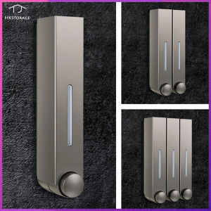 HKStorage 420ML Wall Mounted Bathroom Liquid Soap Dispenser Washing Lotion Hand Sanitizer Kid Family Hotel Kitchen Shower Gel Drop Ship