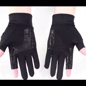 Non-Slip Gloves Motorcycle Ice Silk Gloves Breathable Outdoor Sports Driving Riding Touch Screen Gloves Fishing Gloves Thin Anti-UV Protection Sarung Tangan 手套