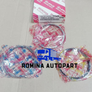 RING PISTON YARIS NEW VIOS LIMO ORIGINAL STD 0.25 0.50.