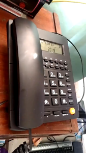 【Fast Delivery】LCD Corded Caller ID Telephone Home Office Wired Landline Telephone Set Phone Caller